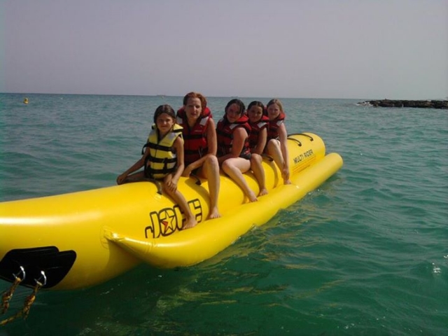 disfruta del banana boat